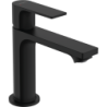 Jednouchwytowa bateria umywalkowa 110 z kompletem odpływowym z cięgłem Czarny Matowy Rebris E HANSGROHE 72557670