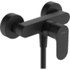 Jednouchwytowa bateria prysznicowa, natynkowa Czarny Matowy Rebris S HANSGROHE 72640670
