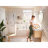 Jednouchwytowa bateria prysznicowa z 2 zakresami przepływu, natynkowa Chrom Rebris S HANSGROHE 72643000