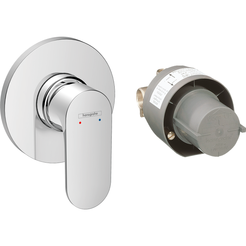 Zestaw prysznicowy, podtynkowy Chrom Rebris S HANSGROHE 72648000