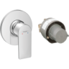 Zestaw prysznicowy, podtynkowy Chrom Rebris E HANSGROHE 72658000
