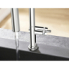 Jednouchwytowa bateria kuchenna 210, wyciągana wylewka, 2jet, sBox Chrom Talis M54 HANSGROHE 72801000