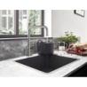 Jednouchwytowa bateria kuchenna 220 U, 1jet Stal Szlachetna Finish Talis M54 HANSGROHE 72806800