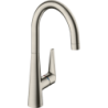 Jednouchwytowa bateria kuchenna 260, 1jet Stal Szlachetna Finish Talis M51 HANSGROHE 72810800