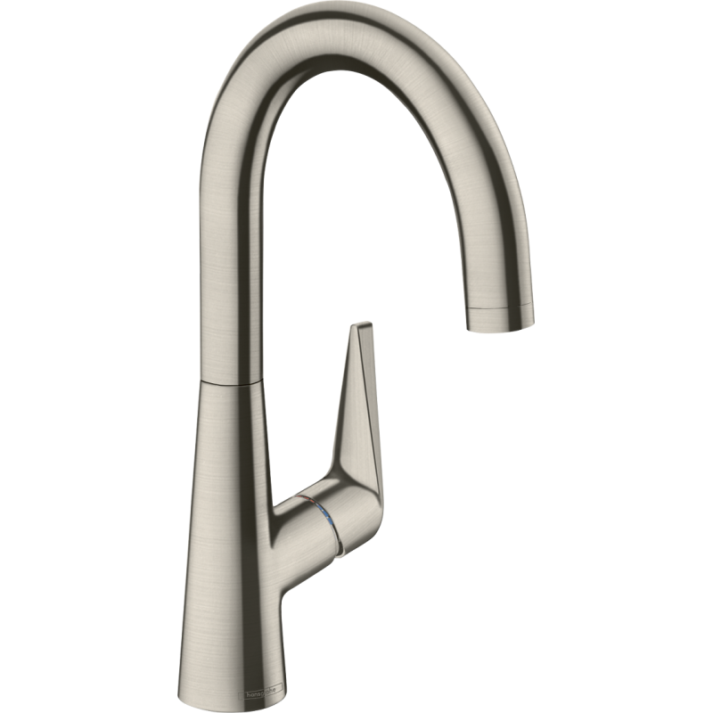 Jednouchwytowa bateria kuchenna 220, 1jet Stal Szlachetna Finish Talis M51 HANSGROHE 72814800