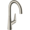 Jednouchwytowa bateria kuchenna 220, 1jet Stal Szlachetna Finish Talis M51 HANSGROHE 72814800