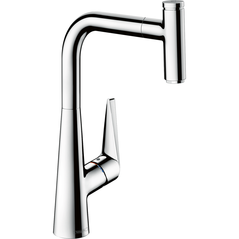 Jednouchwytowa bateria kuchenna 300, wyciągana wylewka, 1jet Chrom Talis Select M51 HANSGROHE 72821000