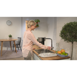 Jednouchwytowa bateria kuchenna 300, wyciągana wylewka, 1jet Chrom Talis Select M51 HANSGROHE 72821000