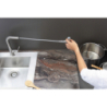 Jednouchwytowa bateria kuchenna 220, wyciągana wylewka, 1jet Stal Szlachetna Finish Talis Select M51 HANSGROHE 72822800