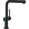 Jednouchwytowa bateria kuchenna 270, EcoSmart, wyciągana wylewka, 1jet Czarny Matowy Talis M54 HANSGROHE 72845670