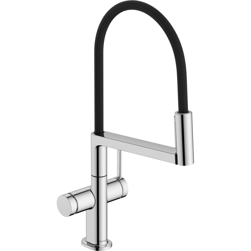 Jednouchwytowa bateria kuchenna Semi-Pro, 3jet Chrom Talis Select M54 PowderSpray HANSGROHE 72861000