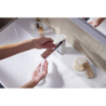Jednouchwytowa bateria umywalkowa 110 EcoSmart+ z kompletem odpływowym z cięgłem Chrom Tecturis E HANSGROHE 73010000