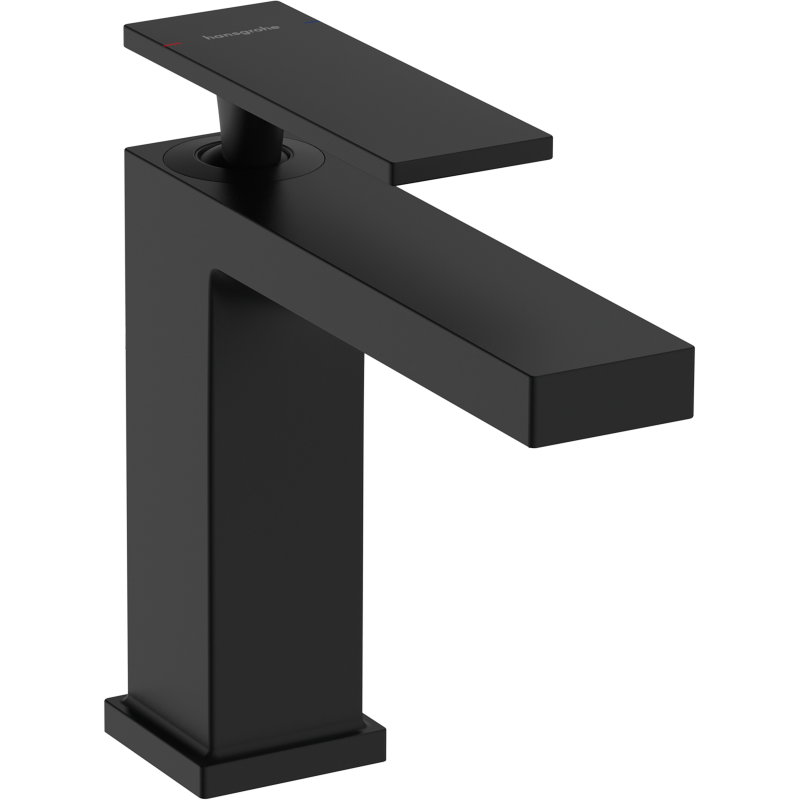 Jednouchwytowa bateria umywalkowa 110 EcoSmart+ bez kompletu odpływowego Czarny Matowy Tecturis E HANSGROHE 73011670