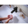 Jednouchwytowa bateria umywalkowa 110 CoolStart EcoSmart+ bez kompletu odpływowego Czarny Matowy Tecturis E HANSGROHE 73012670