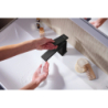 Jednouchwytowa bateria umywalkowa 110 CoolStart EcoSmart+ bez kompletu odpływowego Czarny Matowy Tecturis E HANSGROHE 73012670