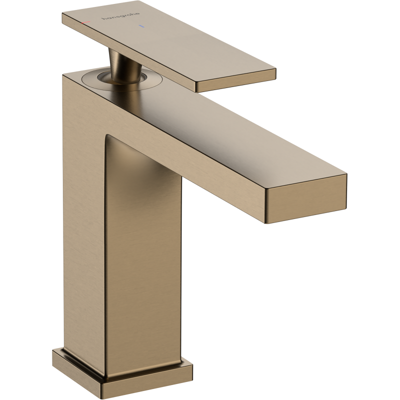 Jednouchwytowa bateria umywalkowa 110 CoolStart bez kompletu odpływowego Brąz Szczotkowany Tecturis E HANSGROHE 73016140