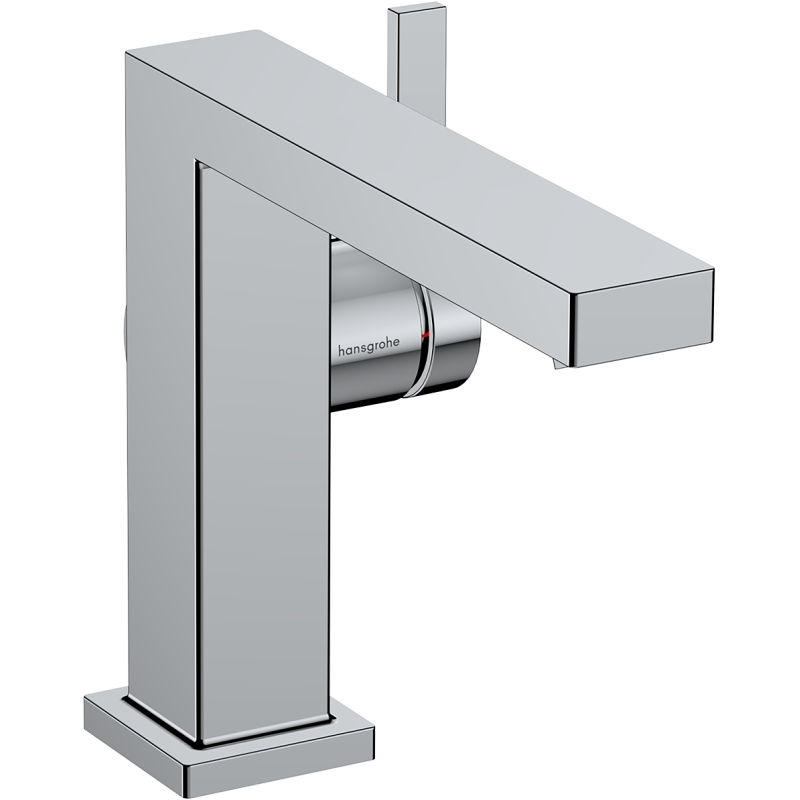 Jednouchwytowa bateria umywalkowa 110 Fine CoolStart z kompletem odpływowym Push-Open Chrom Tecturis E HANSGROHE 73024000