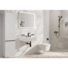 3-otworowa bateria umywalkowa 150 EcoSmart+ z kompletem odpływowym Push-Open Czarny Matowy Tecturis E HANSGROHE 73030670