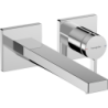 Jednouchwytowa bateria umywalkowa EcoSmart+ z wylewką 22,5 cm, ścienna, podtynkowa Chrom Tecturis E HANSGROHE 73051000