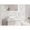 Jednouchwytowa bateria umywalkowa EcoSmart+ z wylewką 22,5 cm, ścienna, podtynkowa Biały Matowy Tecturis E HANSGROHE 73051700