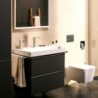 2-otworowa bateria umywalkowa 150 CoolStart Ecosmart+ z niezamykanym kompletem odpływ. Chrom Tecturis E HANSGROHE 73053000
