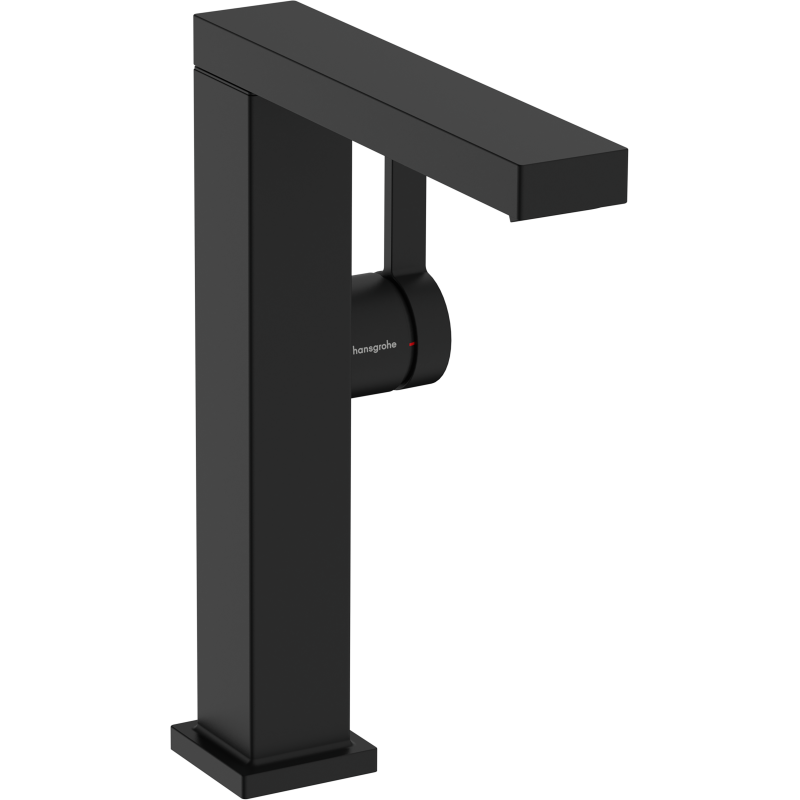 Bateria umywalkowa 210 Fine CoolStart z obrotową wylewką i kpl odpływowym Push-Open Czarny Matowy Tecturis E HANSGROHE 73063670
