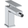 Jednouchwytowa bateria bidetowa z kompletem odpływowym z cięgłem Chrom Tecturis E HANSGROHE 73200000