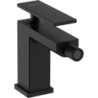 Jednouchwytowa bateria bidetowa z kompletem odpływowym z cięgłem Czarny Matowy Tecturis E HANSGROHE 73200670