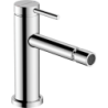 Jednouchwytowa bateria bidetowa z kompletem odpływowym z cięgłem Chrom Tecturis S HANSGROHE 73201000