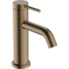 Jednouchwytowa bateria umywalkowa 80 CoolStart z kompletem odpływowym z cięgłem Brąz Szczotkowany Tecturis S HANSGROHE 73305140