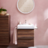 Jednouchwytowa bateria umywalkowa 110 EcoSmart+ bez kompletu odpływowego Chrom Tecturis S HANSGROHE 73311000
