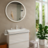 Jednouchwytowa bateria umywalkowa 110 EcoSmart+ bez kompletu odpływowego Biały Matowy Tecturis S HANSGROHE 73311700