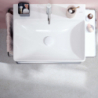Jednouchwytowa bateria umywalkowa 110 CoolStart EcoSmart+ bez kompletu odpływowego Chrom Tecturis S HANSGROHE 73312000