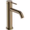 Jednouchwytowa bateria umywalkowa 110 CoolStart z kompletem odpływowym z cięgłem Brąz Szczotkowany Tecturis S HANSGROHE 73318140