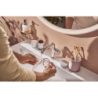Jednouchwytowa bateria umywalkowa 110 Fine CoolStart Ecosmart+ z kpl odpływowym Push-Open Chrom Tecturis S HANSGROHE 73320000