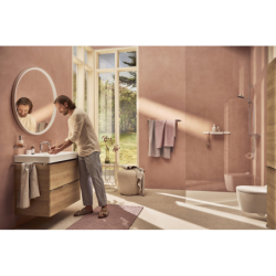 Jednouchwytowa bateria umywalkowa 110 Fine CoolStart Ecosmart+ z kpl odpływowym Push-Open Chrom Tecturis S HANSGROHE 73320000