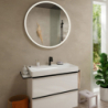 Bateria umywalkowa 110 Fine CoolStart Ecosmart+ z kpl odpływowym Push-Open Czarny Matowy Tecturis S HANSGROHE 73320670