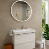 Jednouchwytowa bateria umywalkowa 110 Fine CoolStart z kpl odpływowym Push-Open Brąz Szczotkowany Tecturis S HANSGROHE 73322140