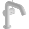 Jednouchwytowa bateria umywalkowa 110 Fine CoolStart z kompletem odpływowym Push-Open Biały Matowy Tecturis S HANSGROHE 73322700