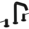 3-otworowa bateria umywalkowa 150 EcoSmart+ z kompletem odpływowym Push-Open Czarny Matowy Tecturis S HANSGROHE 73330670
