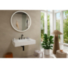 3-otworowa bateria umywalkowa 150 EcoSmart+ z kompletem odpływowym Push-Open Czarny Matowy Tecturis S HANSGROHE 73330670