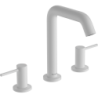 3-otworowa bateria umywalkowa 150 EcoSmart+ z kompletem odpływowym Push-Open Biały Matowy Tecturis S HANSGROHE 73330700