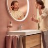Jednouchwytowa bateria umywalkowa 150 Fine CoolStart EcoSmart+ z kpl odpływowym Push-Open Chrom Tecturis S HANSGROHE 73340000