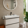 Bateria umywalkowa 150 Fine CoolStart EcoSmart+ z kpl odpływowym Push-Open Czarny Matowy Tecturis S HANSGROHE 73340670