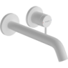 Jednouchwytowa bateria umywalkowa EcoSmart+ z wylewką 22,5 cm, ścienna, podtynkowa Biały Matowy Tecturis S HANSGROHE 73351700