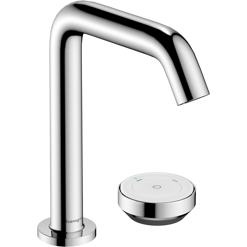 2-otworowa bateria umywalkowa 150 CoolStart Ecosmart+ z niezamykanym kpl. odpływowym Chrom Tecturis S HANSGROHE 73353000