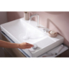 2-otworowa bateria umywalkowa 150 CoolStart Ecosmart+ z niezamykanym kpl. odpływowym Chrom Tecturis S HANSGROHE 73353000