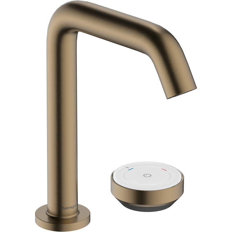 2-otworowa Bateria umyw. 150 CoolStart Ecosmart+ z niezamykanym kpl. odpływowym Brąz Szczotkowany Tecturis S HANSGROHE 73353140