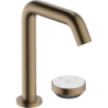 2-otworowa Bateria umyw. 150 CoolStart Ecosmart+ z niezamykanym kpl. odpływowym Brąz Szczotkowany Tecturis S HANSGROHE 73353140