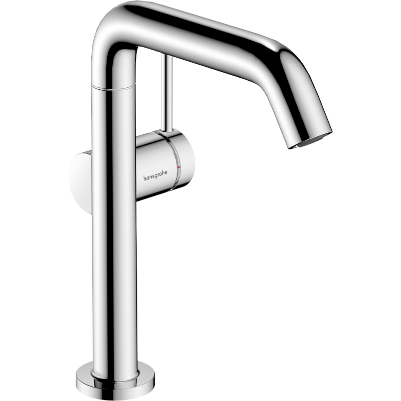 Bateria umywalkowa 210 Fine CoolStart z obrotową wylewką i kpl odpływowym Push-Open Chrom Tecturis S HANSGROHE 73364000